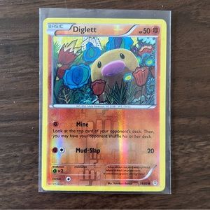 Reverse Holo Diglett #38 Pokémon Card